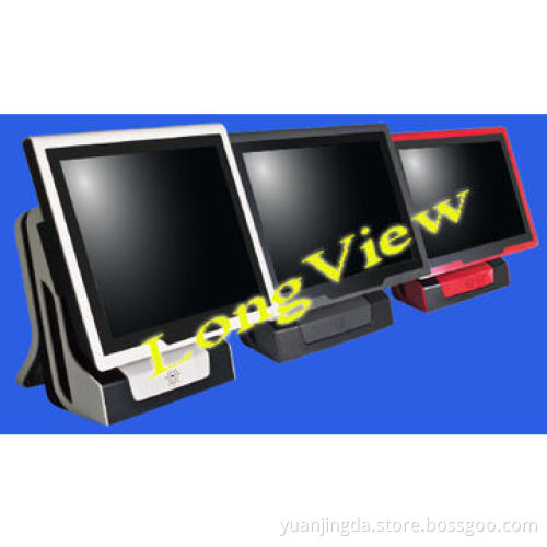 All-in-one Machine, Touchscreen online POS Kits, 3 Colors, Dual Displayer